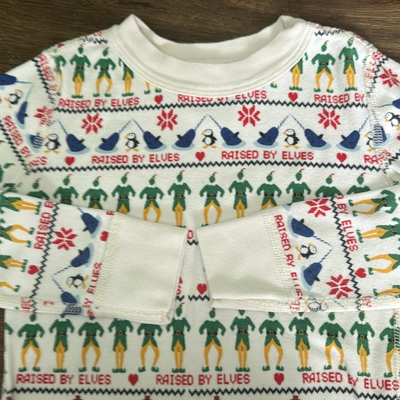 Hanna Andersson 4-T Elves -raised by elves print, Pajamas - Picture 9 of 12